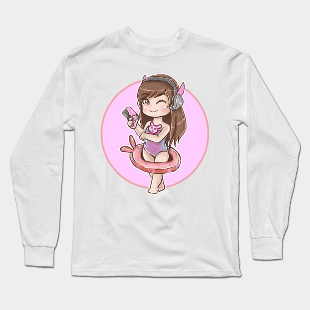 DIVA OVERWATCH Long Sleeve T-Shirt by tizy